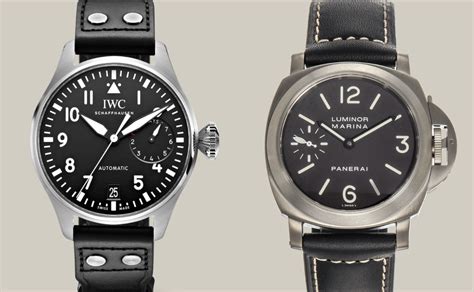 IWC vs. Panerai: The Battle of Luxury Watch Brands.